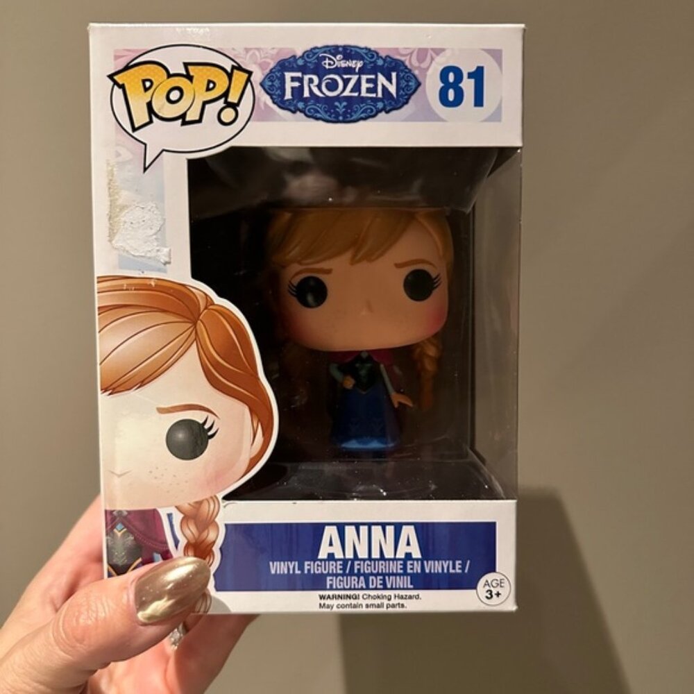 Funko Pop Disney Frozen Anna #81 BNIB Brand New in Box